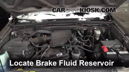 2008 Toyota Tacoma 2.7L 4 Cyl. Extended Cab Pickup (4 Door) Brake Fluid Add Fluid